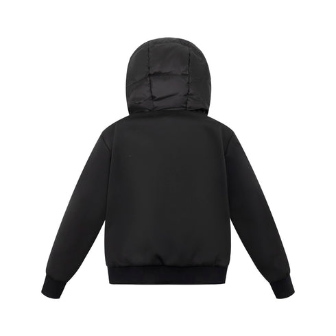 Ellabee Fur Lined Black Bomber